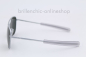 Preview: AMERICAN OPTICAL ORIGINAL PILOT OP132/OP232/OP3326 matte silver/green "NEW"