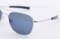 Preview: RANDOLPH AVIATOR AF274 bright chrome / atlantic blue Polarisation "NEW"