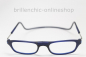 Preview: CLIC FROSTED Magnet Lesebrille - frosted dunkelblau XL CRFRRA "NEW"
