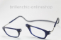 Preview: CLIC FROSTED Magnet Lesebrille - frosted dunkelblau XL CRFRRA "NEW"