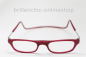 Preview: CLIC FROSTED Magnet Lesebrille - frosted rot XL CRFRR - "NEW"