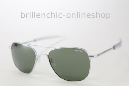 RANDOLPH AVIATOR AF036/AF086/AF136 matte chrome/ AGX green "NEU"