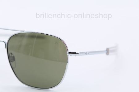 AMERICAN OPTICAL ORIGINAL PILOT OP340 C2 silver/green "NEU"