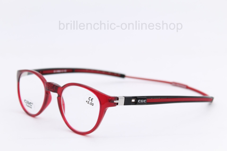 CLIC PANTOS Magnet Lesebrille - rot transparent CTRRD "NEW"