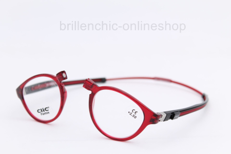 CLIC PANTOS Magnet Lesebrille - rot transparent CTRRD "NEW"