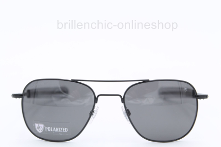 AMERICAN OPTICAL ORIGINAL PILOT OP205 matte black/grey polarisation "NEU"