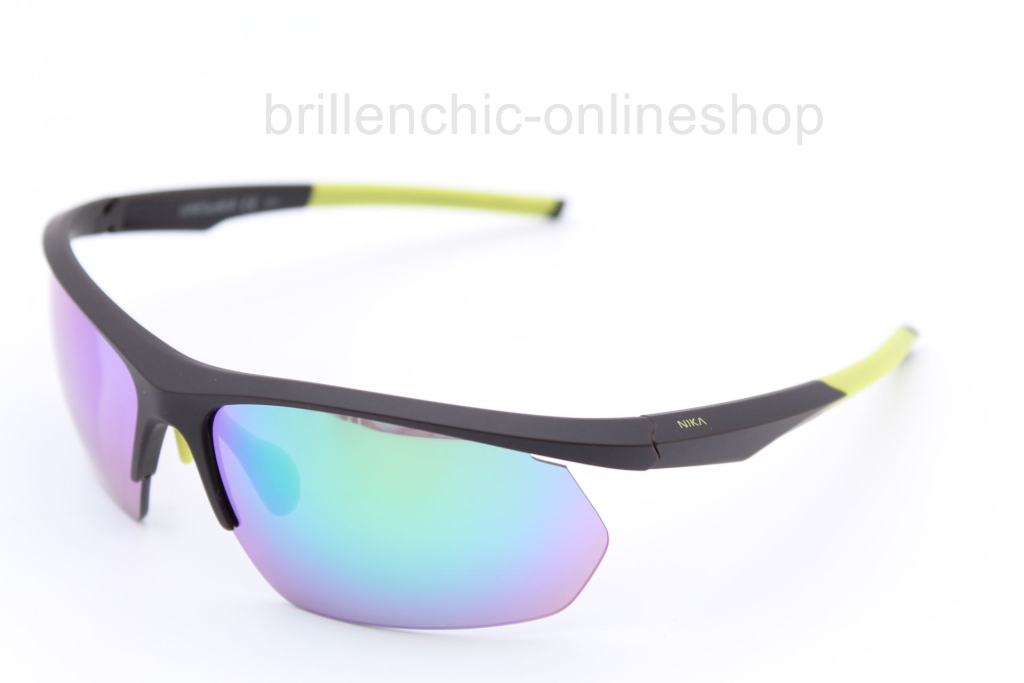 NIKA Sports Eyewear SUN M2680 Col. schwarz matt / gelbgrün "NEU"
