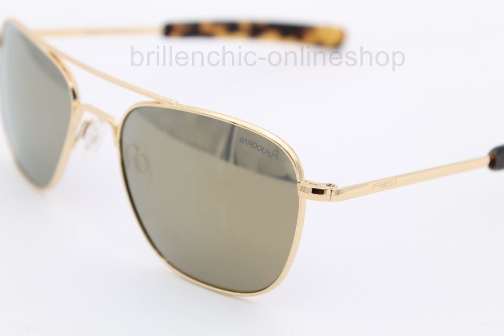 RANDOLPH AVIATOR AF313/AF317/AF318 gold / gold mirror "NEU"