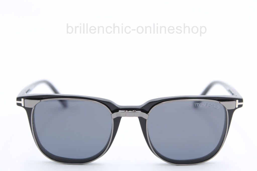 TOM FORD TF 5916-B  5916 col.  001  inklusive Sonnenclip pol. "NEW"