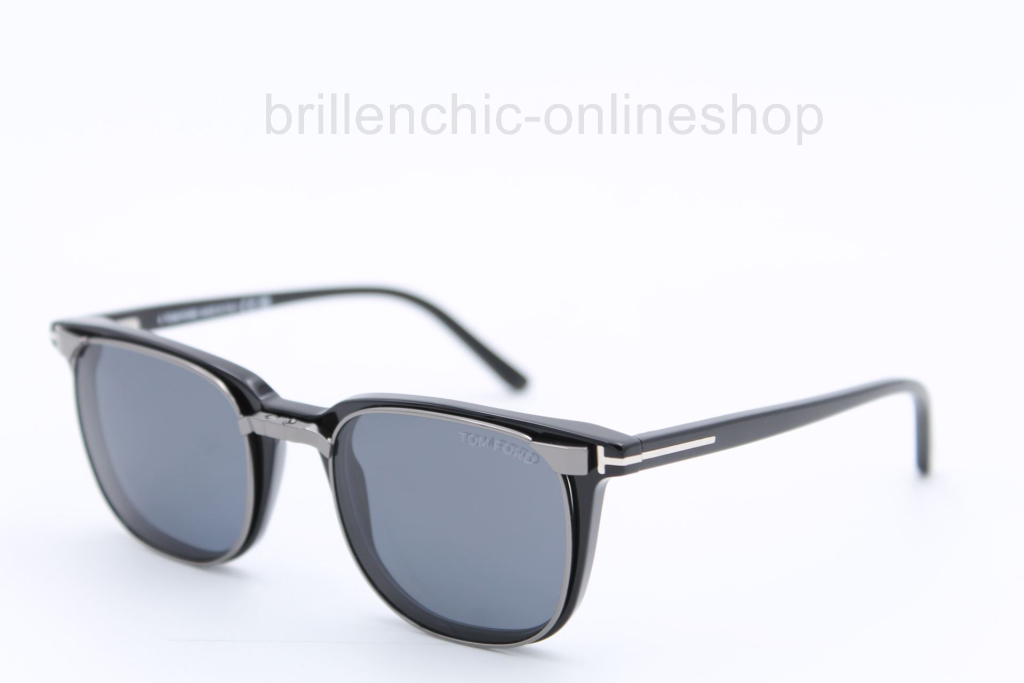 TOM FORD TF 5916-B  5916 col.  001  inklusive Sonnenclip pol. "NEW"