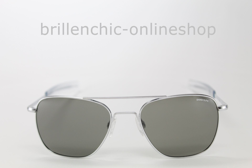 RANDOLPH AVIATOR AF035/AF085/AF135 matte chrome/ gray "NEU"