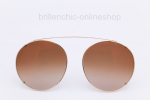 ANDY WOLF SUNCLIP 4710 09 rosègold / brown "NEW"