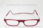 CLIC FROSTED Magnet Lesebrille - frosted rot XL CRFRR - "NEU"